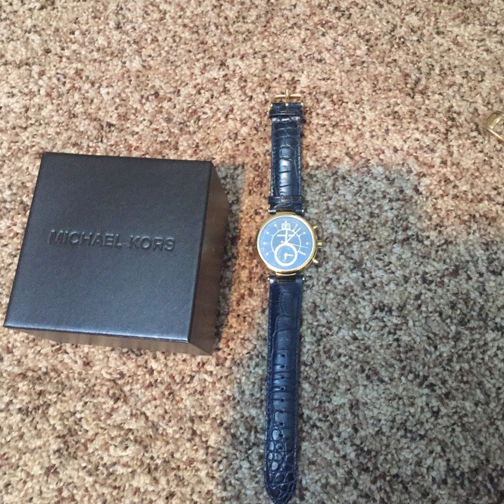 Michael Kors leather watch